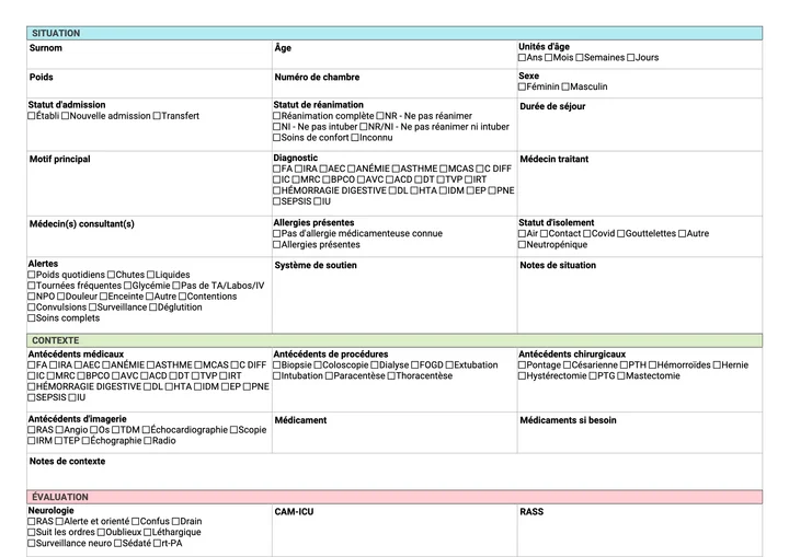 Soins intensifs pédiatriques